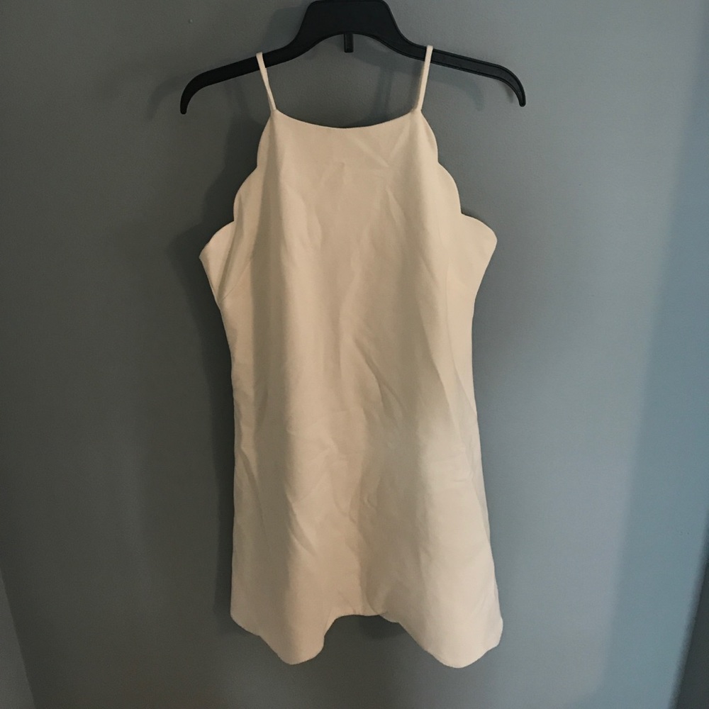 White petal dress